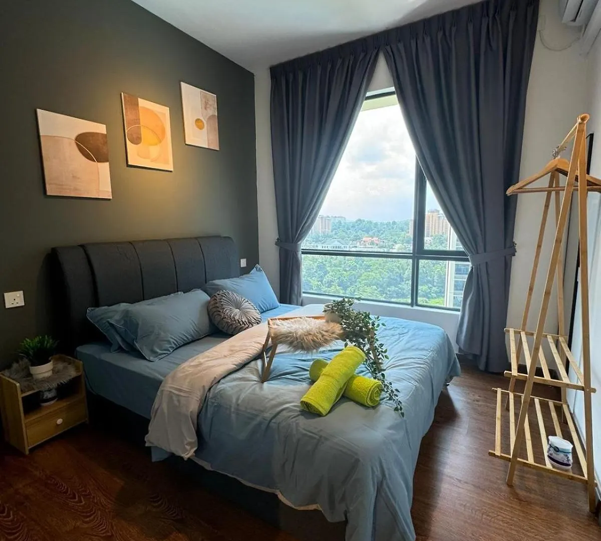 Central Park 2Br Plus 1 Stylish 6Pax Paradigm Sutera Johor Bahru Malaysia